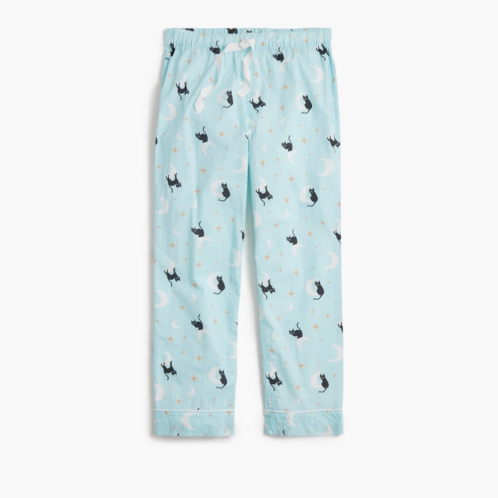J. Crew Cropped cotton pajama pant.